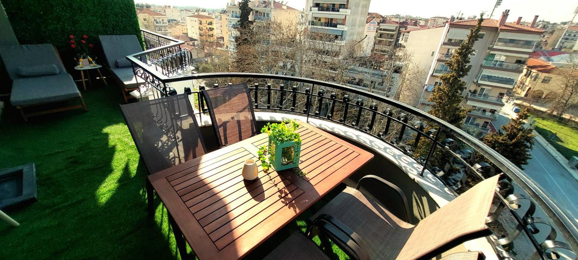 Sky View Suite Seres Zewnętrze zdjęcie